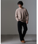 AQUA ウールカシミヤクルーネックプルオーバー