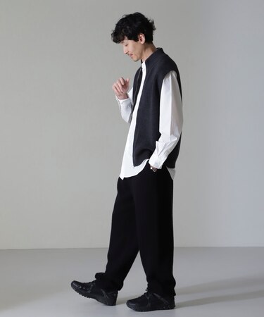 AQUA ウールカシミヤニットパンツ