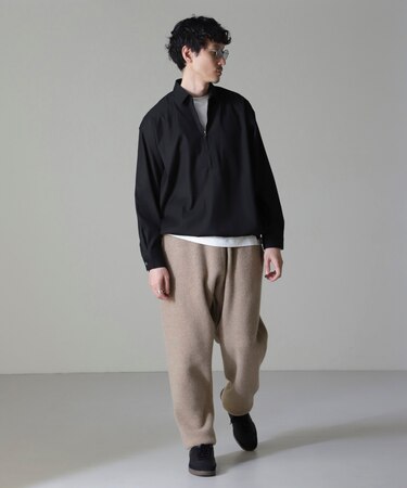 AQUA ウールカシミヤニットパンツ