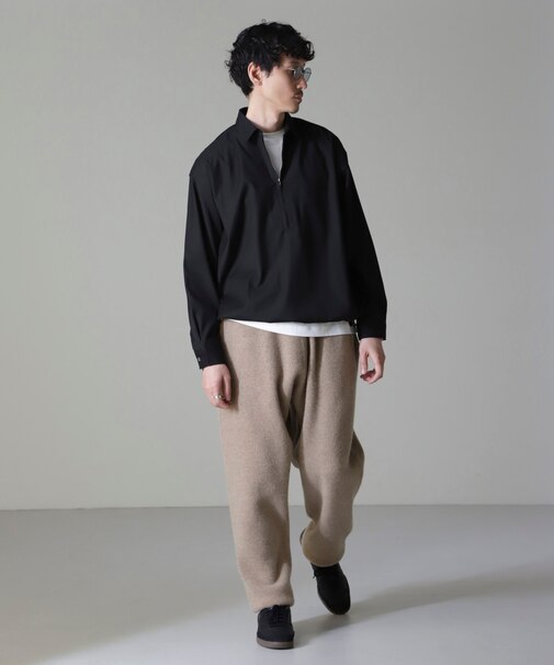 AQUA ウールカシミヤニットパンツ
