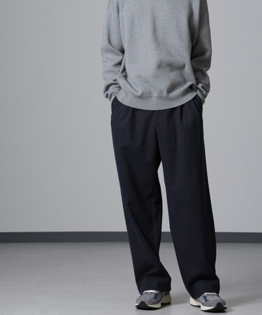 ツイードライク ドレストラウザー