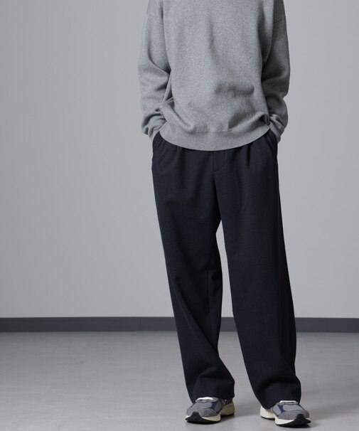 ツイードライク ドレストラウザー