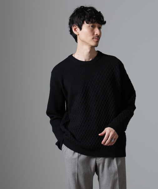 PBT切り替えパターンニット