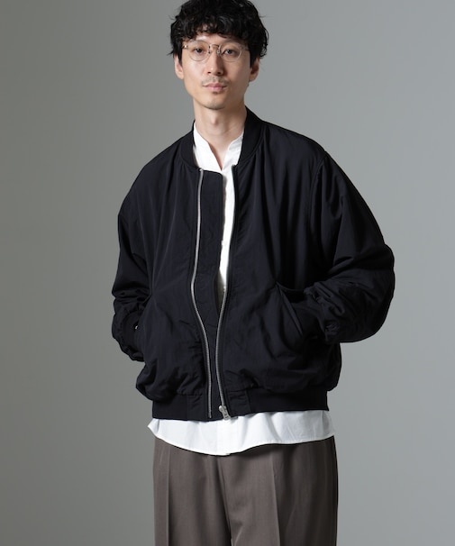 水溶性ボンディング撥水MA-１ブルゾン(セットアップ可)