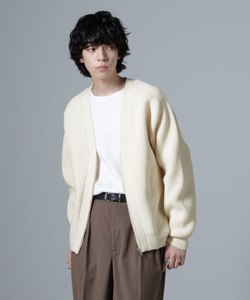 スポンディッシュZIPカーディガン