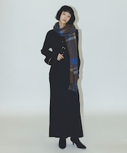 ニットキャミワンピース+ニットポロカーディガンSET