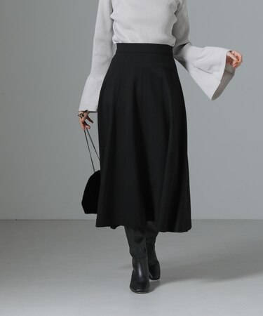 8パネルダンボールニットフレアスカート