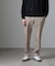 「N TROUSERS BASIC」CATINA(R)メランジ二重織ツイルストレッチパンツ(セットアップ可)