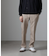 「N TROUSERS BASIC」CATINA(R)メランジ二重織ツイルストレッチパンツ(セットアップ可)