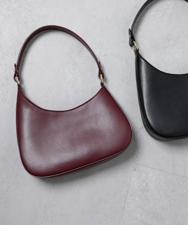AULENTTI／2WAY レザーショルダーバッグ