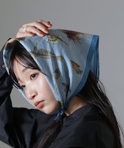 コットンプリントハンカチ