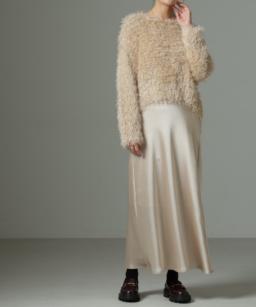 ヘヴィーサテンスカート