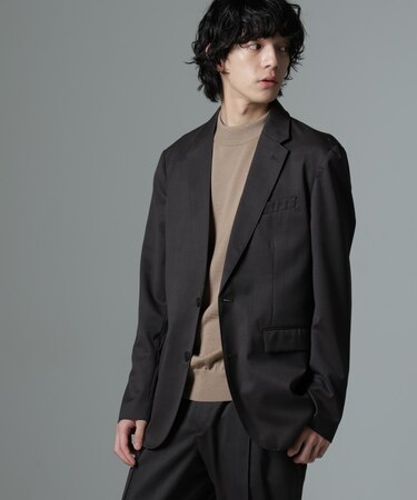 「N JACKET PREMIUM」RENU(R)T/Wシャドーチェックジャケット(セットアップ可)