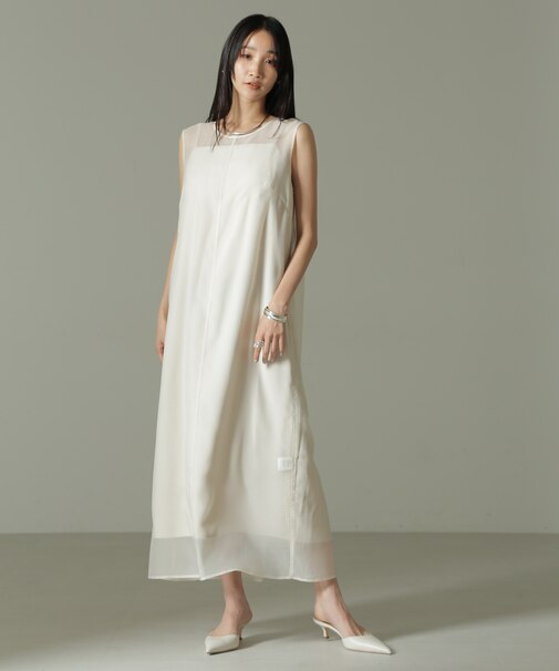 シアードレス&キャミソールワンピースセット