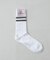 MARCOMONDE／gritter line ribbed socks