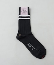 MARCOMONDE／line ribbed socks