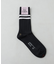 MARCOMONDE／line ribbed socks