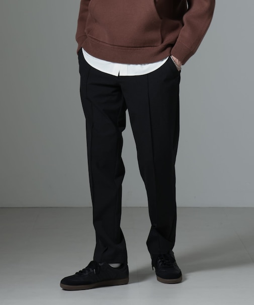 サイドリブストレッチイージーパンツ