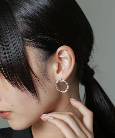 PHILIPPE AUDIBERT／Linton earrings シルバー
