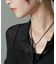 PHILIPPE AUDIBERT／Siya cord necklace シルバー