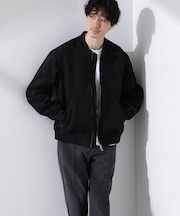 フェイクスエードMA-1