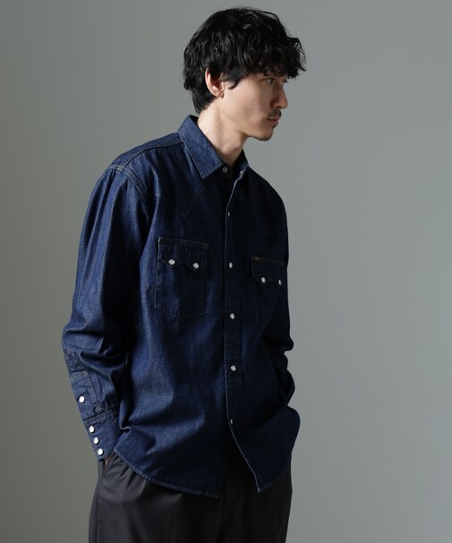 Lee／別注 Lee DENIM WESTERN SHIRT