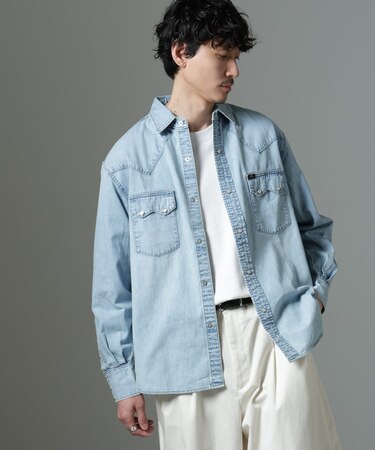 Lee／別注 Lee DENIM WESTERN SHIRT