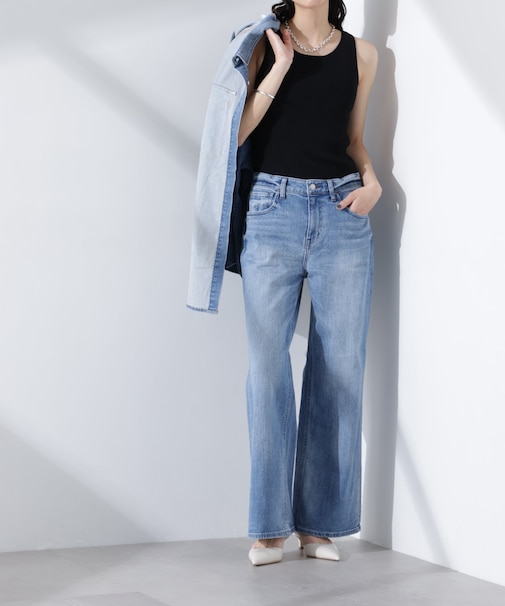 Healthy DENIM/Turnip ルーズフレア デニム