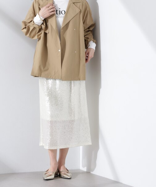 スパンコールスカート