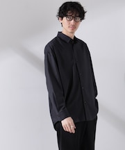 ビッグドレープシャツ 長袖