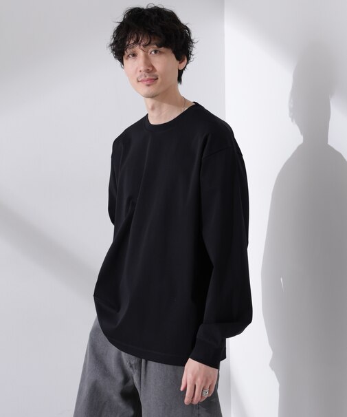アンチスメル BIG クルーネックTシャツ 長袖