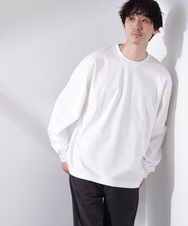 アンチスメル BIG クルーネックTシャツ 長袖