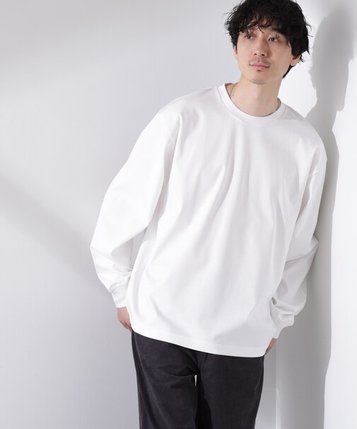 アンチスメル BIG クルーネックTシャツ 長袖