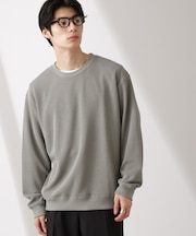 テックワッフルクルーネックTシャツ