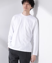 Anti Soaked(R)汗染み防止 クルーネックTシャツ 長袖