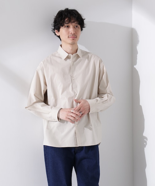 「大人のワイドシャツ」レギュラーカラー 長袖