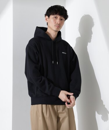 「KELTY×NANO universe」ミニロゴスウェットパーカー