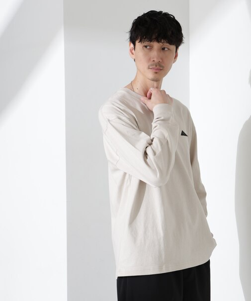 「KELTY×NANO universe」USAコットン天竺Tシャツ長袖