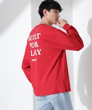 「KELTY×NANO universe」USAコットン天竺Tシャツ長袖