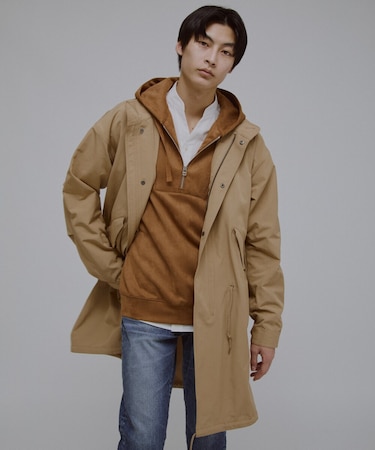 ウェザークロスフィッシュテールコート