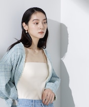 カップ付き2wayキャミベアトップ