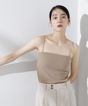 カップ付き2wayキャミベアトップ