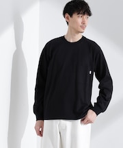 「NJ／CLUB」 ベーシックポケットロングスリーブTシャツ