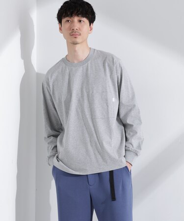 「NJ／CLUB」 ベーシックポケットロングスリーブTシャツ