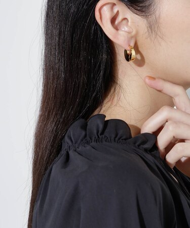 エッジミニフープピアス