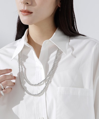 パールロングネックレス