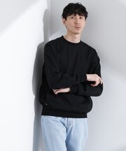 ｢NJ／CLUB｣ USAコットン クルーネック スウェット（セットアップ可）