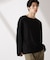 WEB限定／セミシアークルーネックプルオーバー 長袖