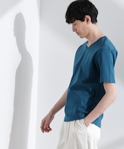 アンチスメル VネックTシャツ 半袖