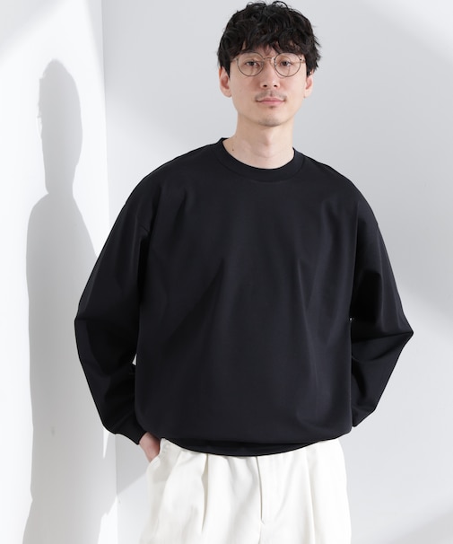 シルケットポンチロングスリーブバルーンTシャツ 長袖